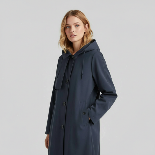 Classic Long Trench Coat | Women's Winter Outerwear