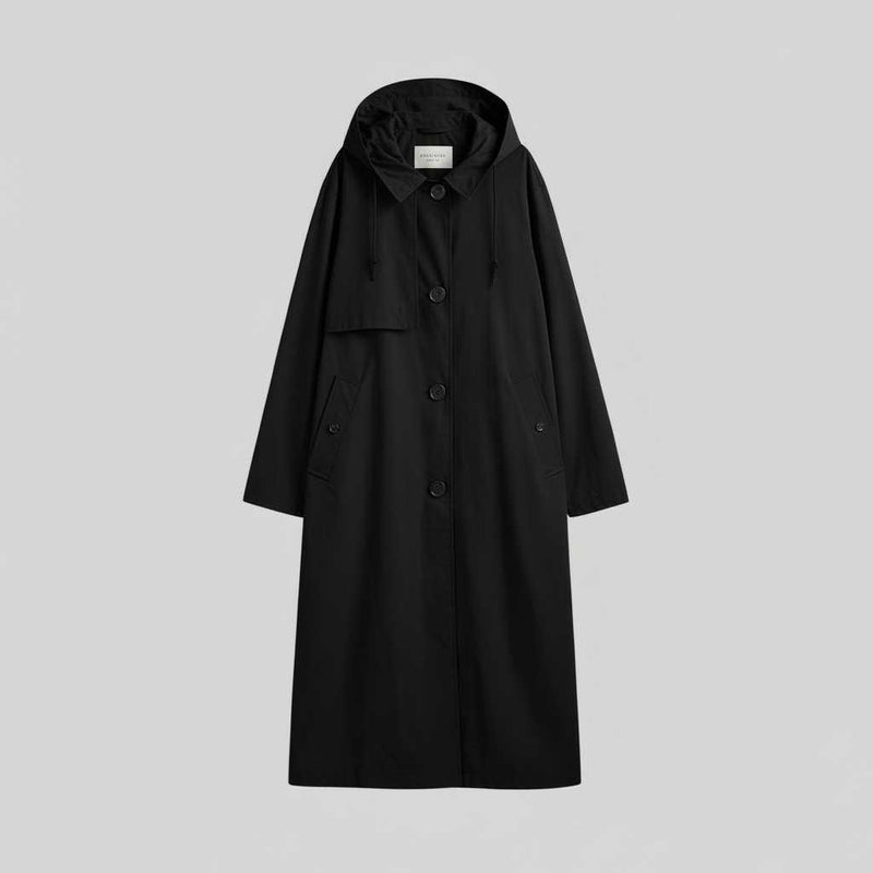 Classic Long Trench Coat | Women's Winter Outerwear
