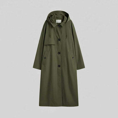 Classic Long Trench Coat | Women's Winter Outerwear