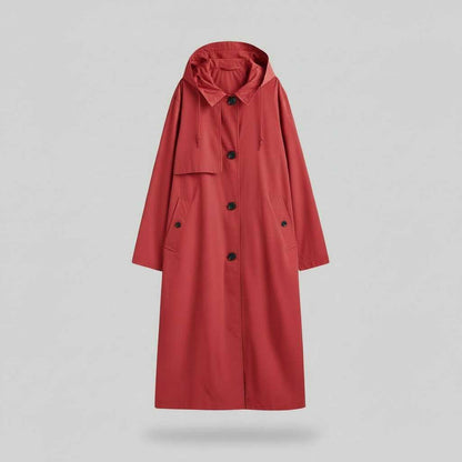 Classic Long Trench Coat | Women's Winter Outerwear