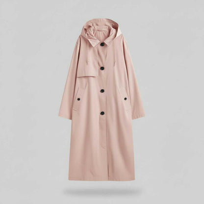 Classic Long Trench Coat | Women's Winter Outerwear