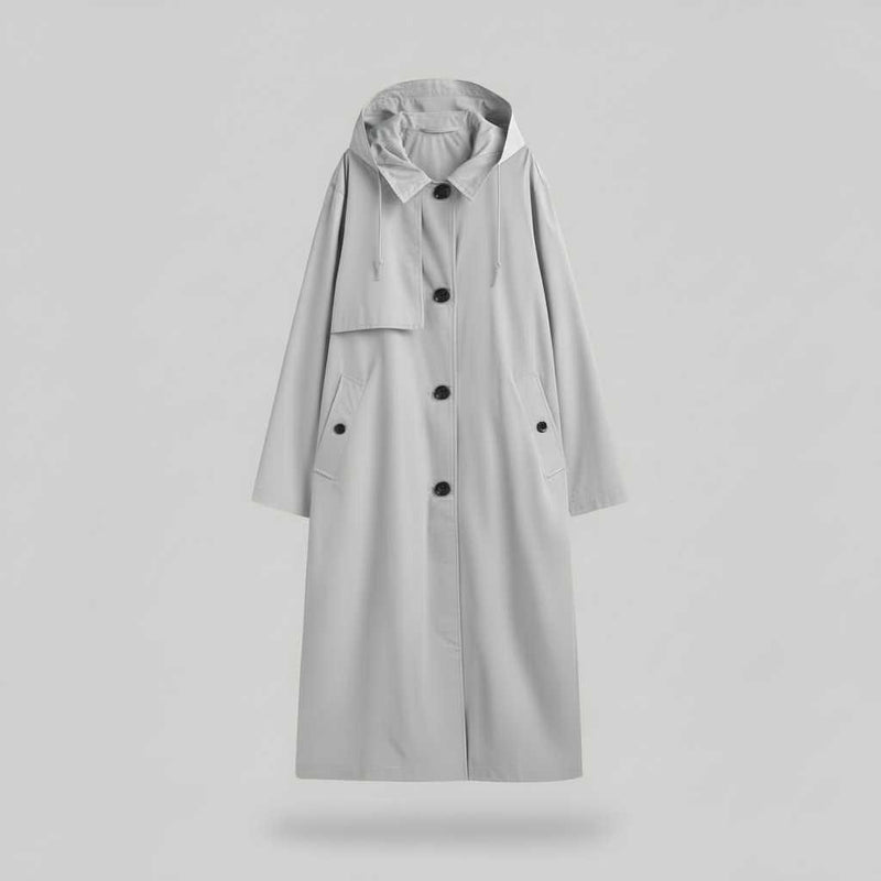 Classic Long Trench Coat | Women's Winter Outerwear