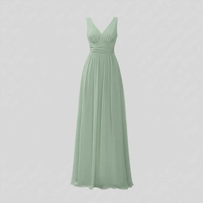 Elegant V-Neck Maxi Dress | Women's Summer Formal Dress
