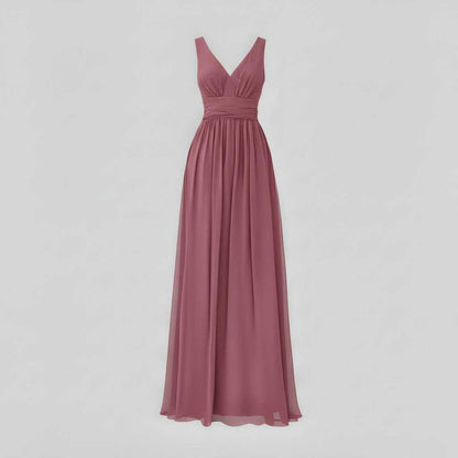 Elegant V-Neck Maxi Dress | Women's Summer Formal Dress