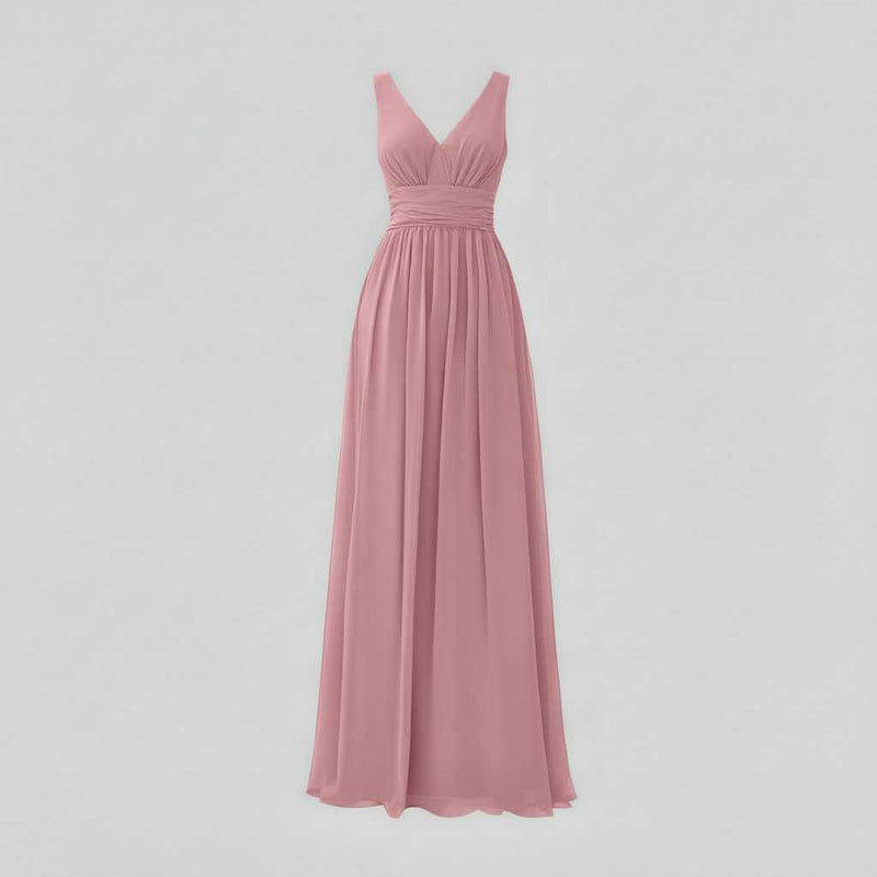 Elegant V-Neck Maxi Dress | Women's Summer Formal Dress