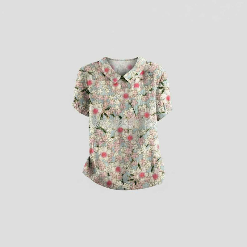 Floral Vintage Blouse | Women's Casual Top