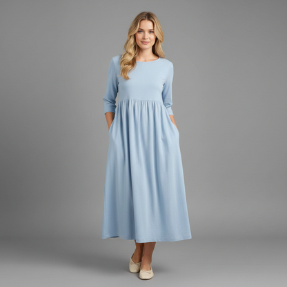 Loose Fit Summer Midi Dress | Women's Casual Dress