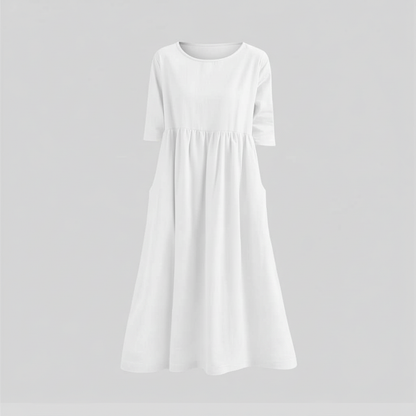 Loose Fit Summer Midi Dress | Women's Casual Dress
