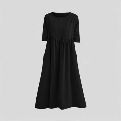 Loose Fit Summer Midi Dress | Women's Casual Dress