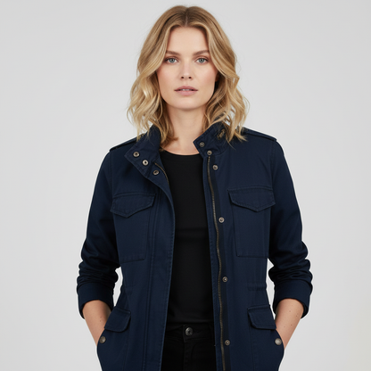 Modern Women's Zipper Jacket | Casual Women's Coat
