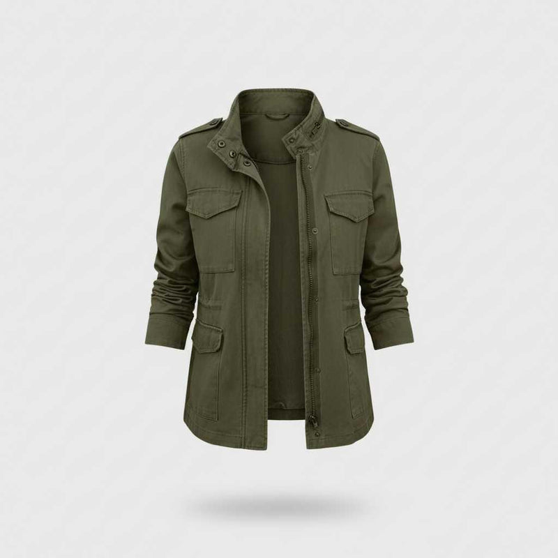 Modern Women's Zipper Jacket | Casual Women's Coat