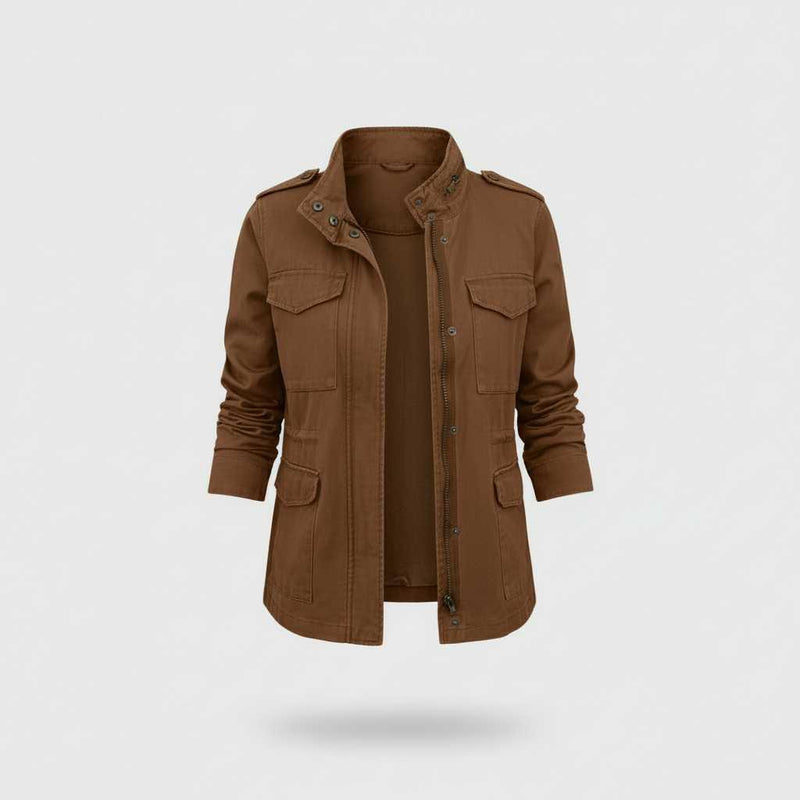 Modern Women's Zipper Jacket | Casual Women's Coat