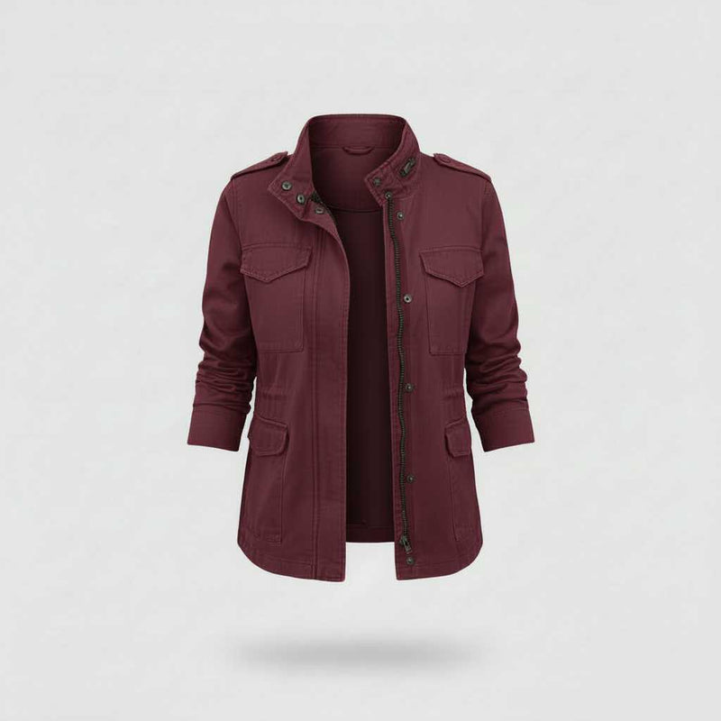 Modern Women's Zipper Jacket | Casual Women's Coat
