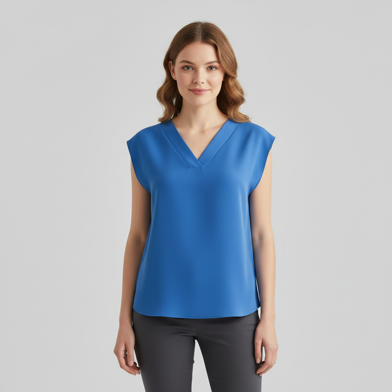 V-Neck Summer Blouse | Women's Casual Top