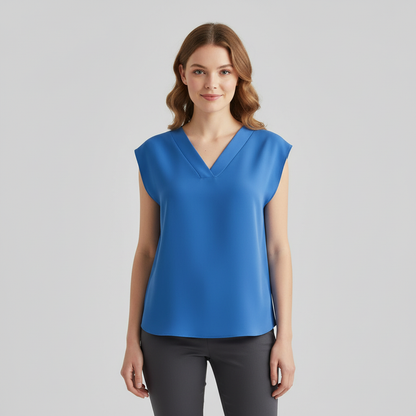 V-Neck Summer Blouse | Women's Casual Top