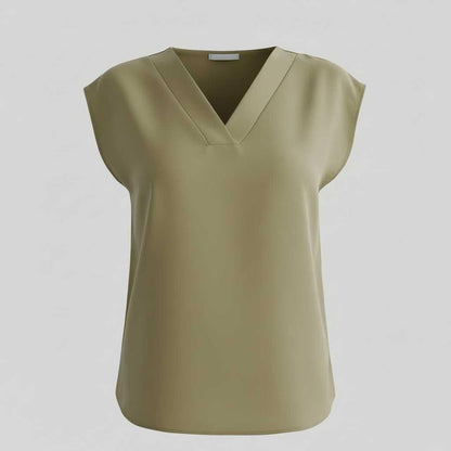 V-Neck Summer Blouse | Women's Casual Top