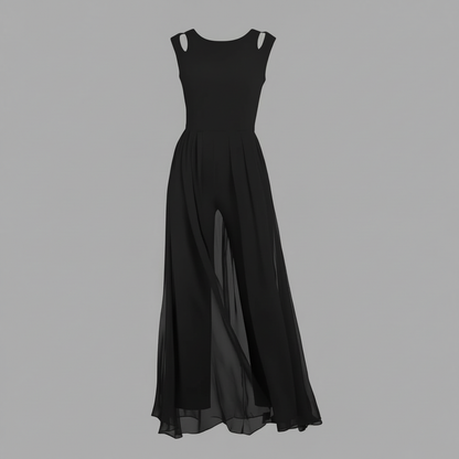 White Sleeveless Wide Leg Jumpsuit | Women's Summer Fashion
