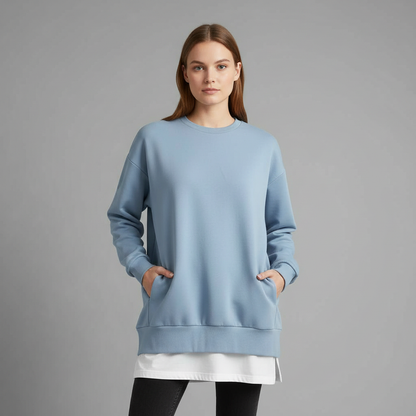 Women's Oversized Sweatshirt | Cozy Long Sleeve Top