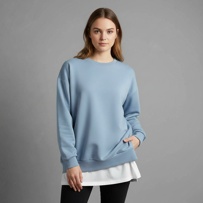 Women's Oversized Sweatshirt | Cozy Long Sleeve Top