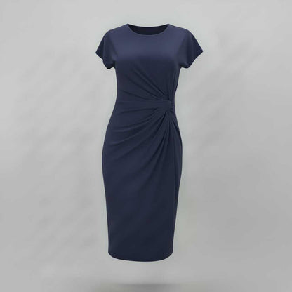 Women's Short Sleeve Midi Dress | Formal Dresses