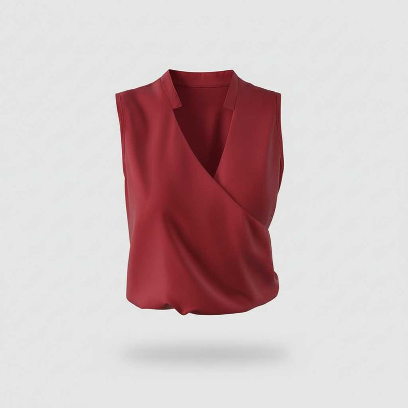 Women's V-Neck Summer Top | Casual Wear